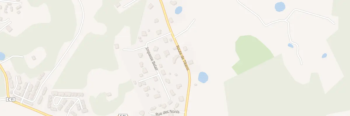 Plan du 1140 Delair à Sainte-Anne