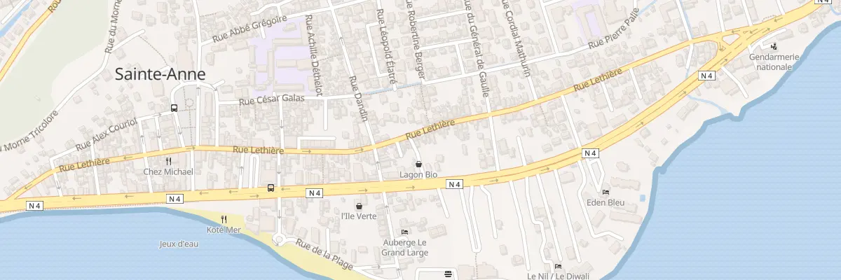 Plan du 6110 Rue Lethière à Sainte-Anne