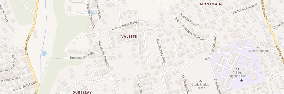 Plan du 9000E Valette à Sainte-Anne