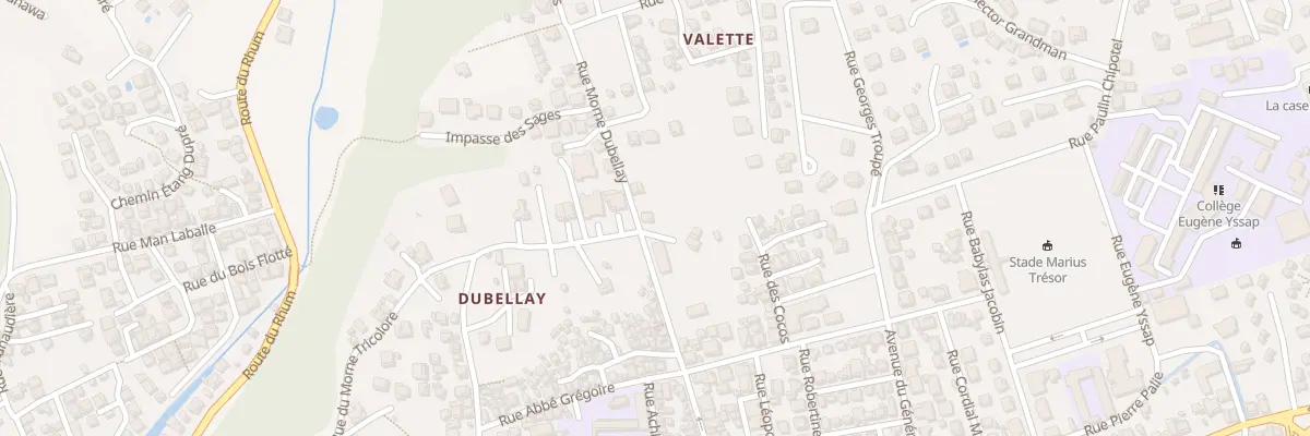 Plan du 5822 Valette à Sainte-Anne