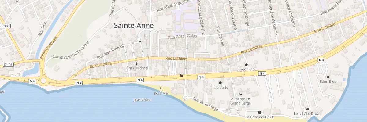 Plan du 6192 Rue Lethière à Sainte-Anne