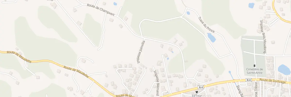 Plan du 735 Crs Dit de Champvert à Sainte-Anne