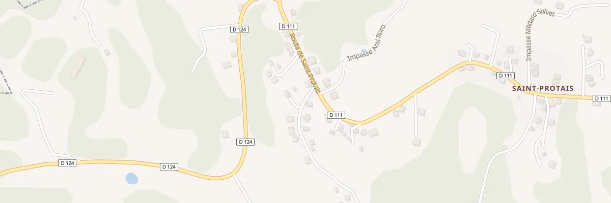 Plan du 9007 Rte de Saint-Protais à Sainte-Anne
