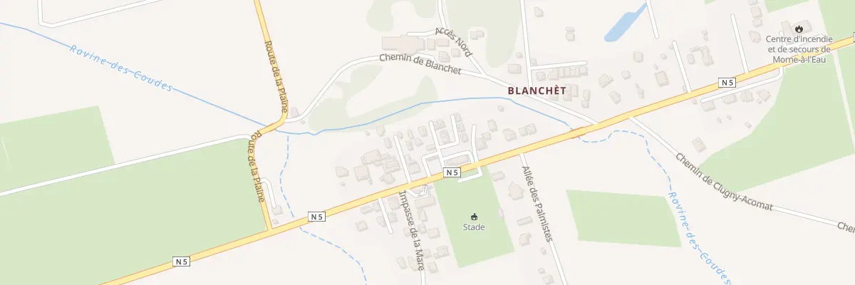 Plan du 9035 Blanchet à Morne-à-l’Eau