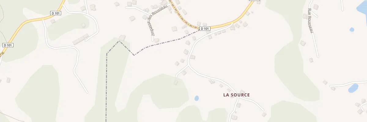 Plan du 9008 Rte de la Source au Moule