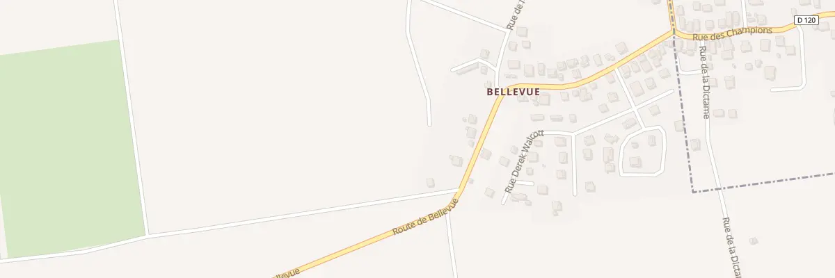 Plan du 751 Bellevue à Port-Louis