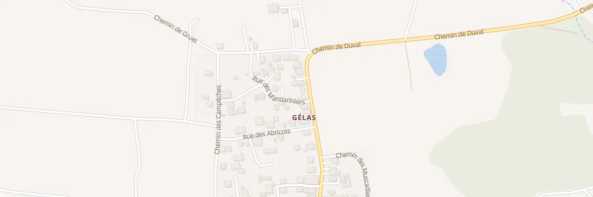 Plan du 103F Rue Les Mangles Gelas à Petit-Canal