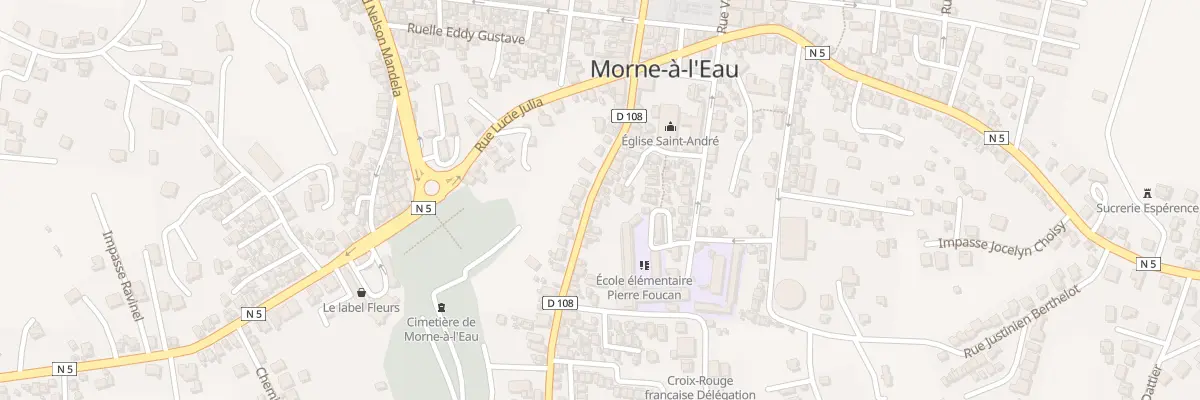 Plan du 31 Rue Brion Lebraire à Morne-à-l’Eau