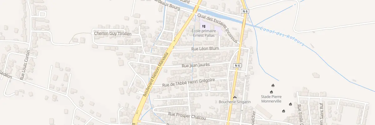 Plan du 28 Rue Jean Jaurès à Morne-à-l’Eau