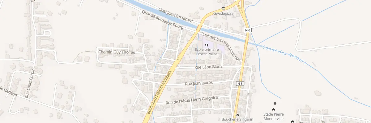 Plan du 36 Rue Léon Blum à Morne-à-l’Eau
