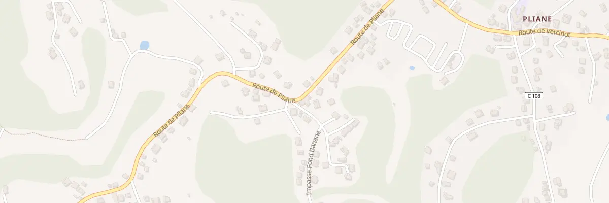 Plan du 3 Rte Pliane au Gosier