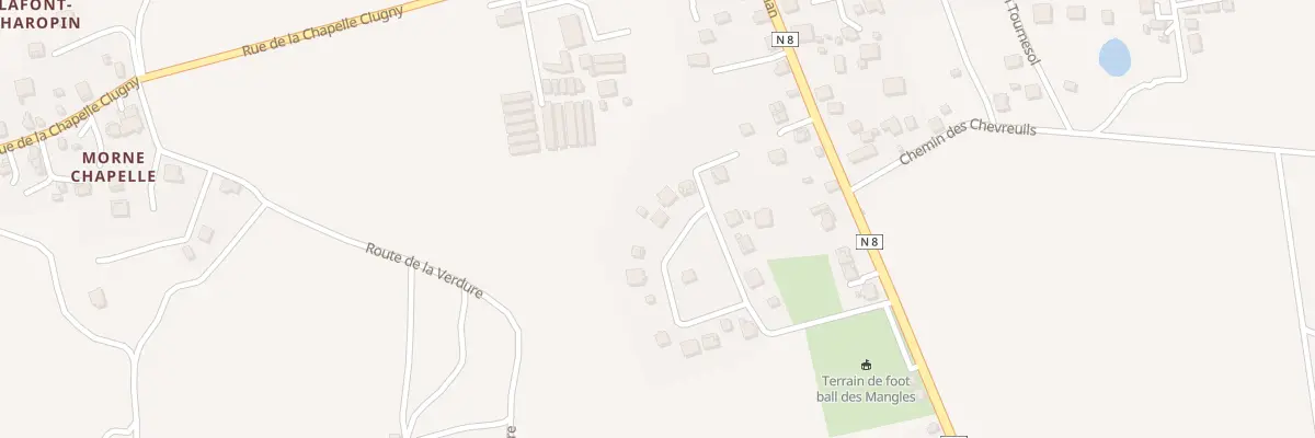 Plan du 9000 Vermont à Petit-Canal