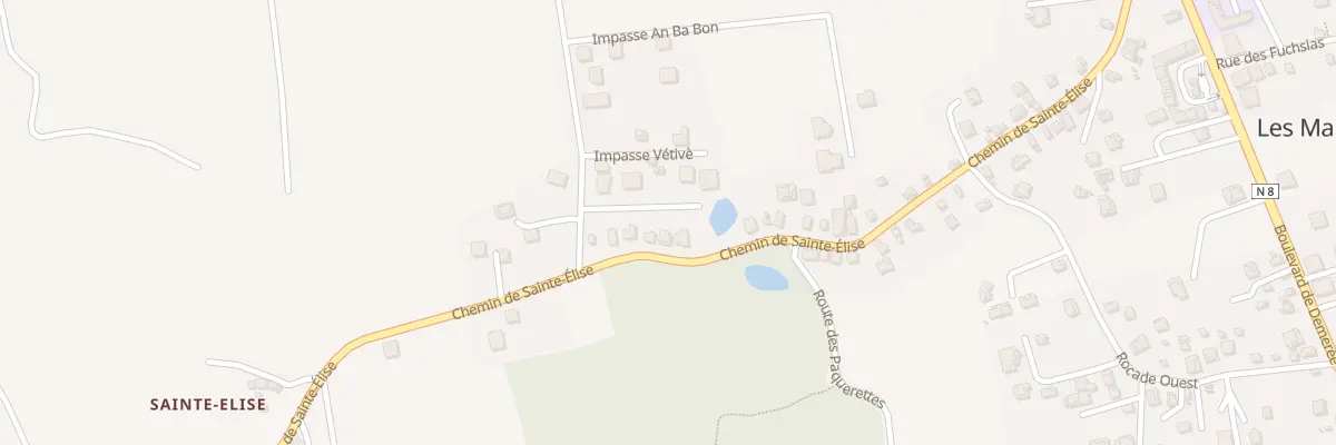 Plan du 10 Lot Sainte Elise à Petit-Canal