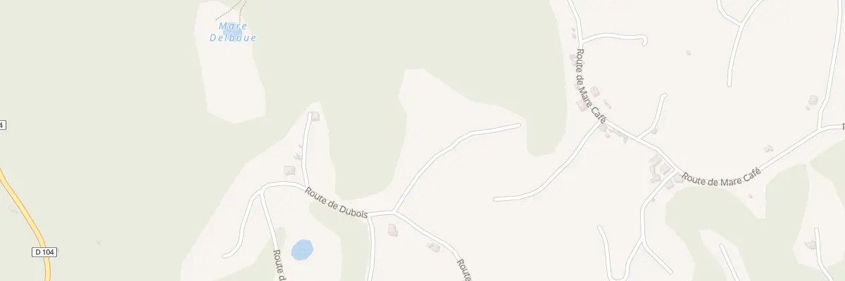 Plan du 5071F Rte Dubois au Gosier