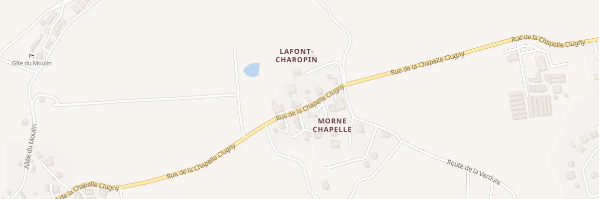 Plan du 5330 Rue de la Chapelle Clugny à Petit-Canal