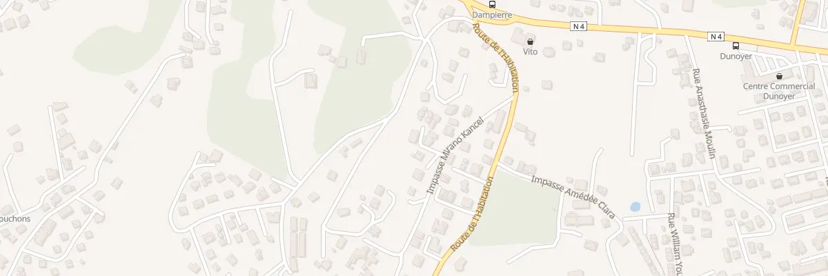 Plan de Res les Hauts de Dampierre au Gosier