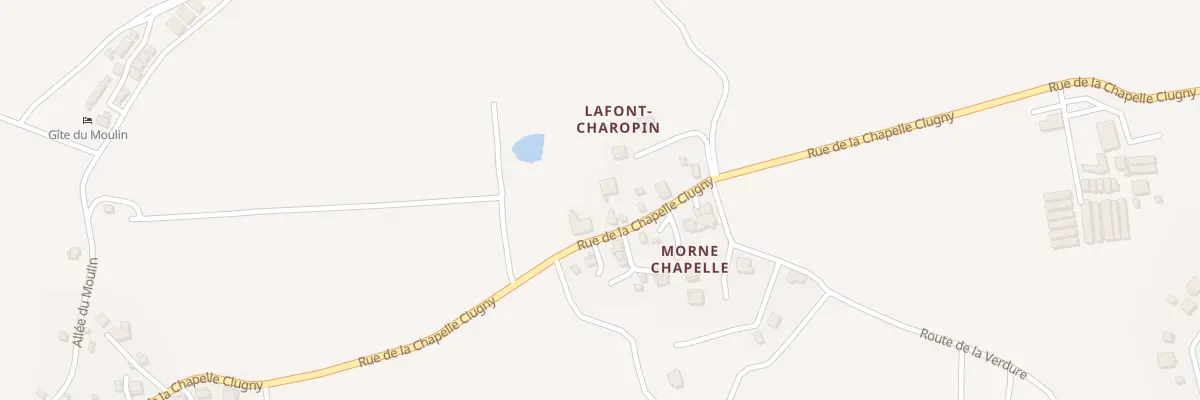Plan du 5329 Rue de la Chapelle Clugny à Petit-Canal