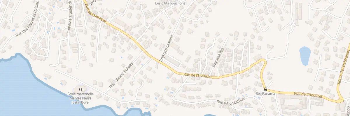Plan du 16 Res Saint Raphael à Dampierre au Gosier