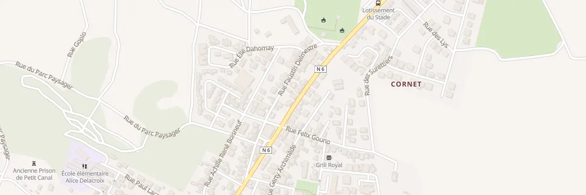 Plan du 31 Rue Félix Éboué à Petit-Canal