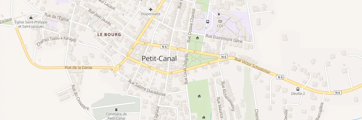 Plan du 3 Rue Louis Delgrès à Petit-Canal