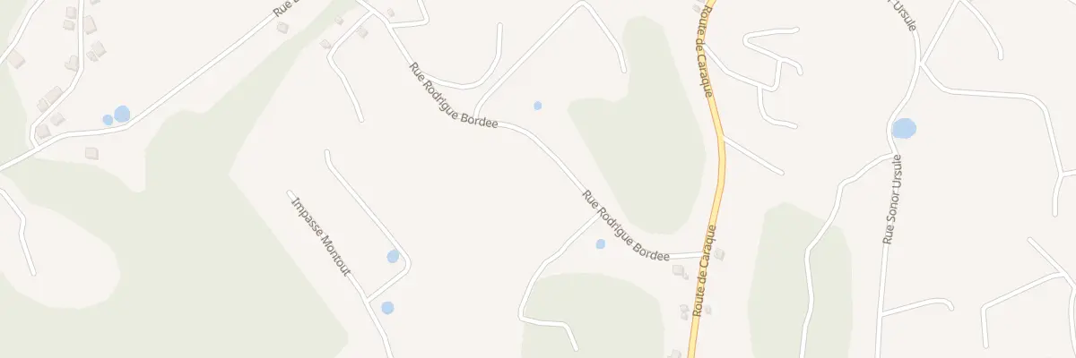 Plan du 1F Rue Rodrigue Bordée aux Abymes