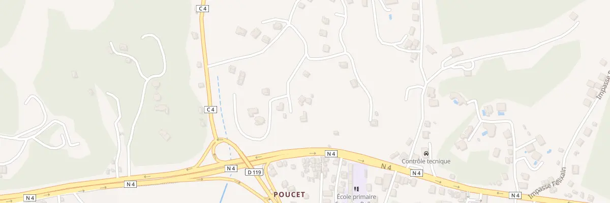 Plan du 9029 Poucet au Gosier