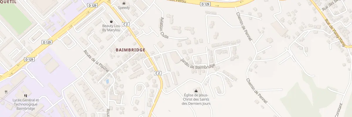 Plan du 8001 Res La Familiale Dugazon aux Abymes
