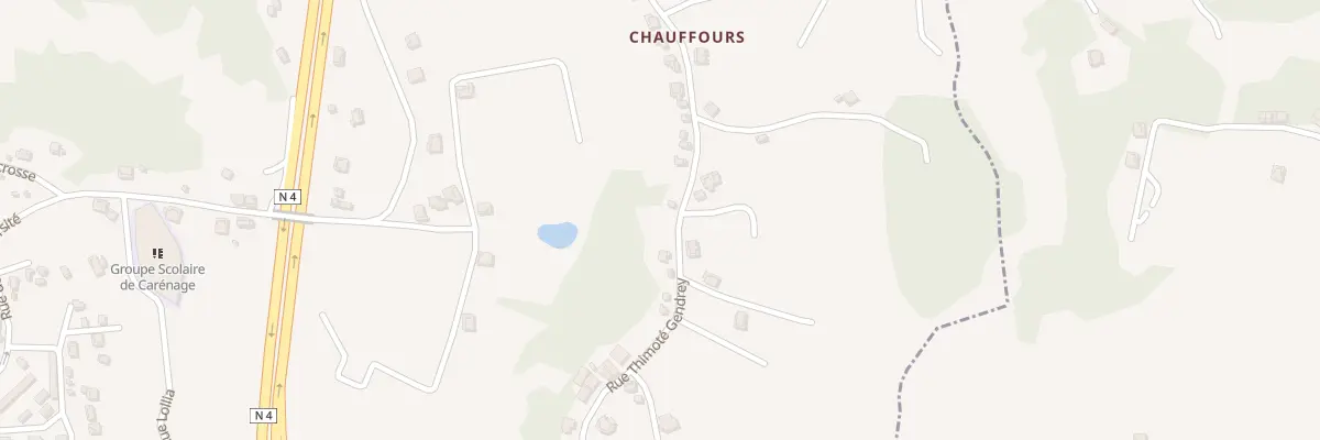 Plan du 9999A Chauffours aux Abymes