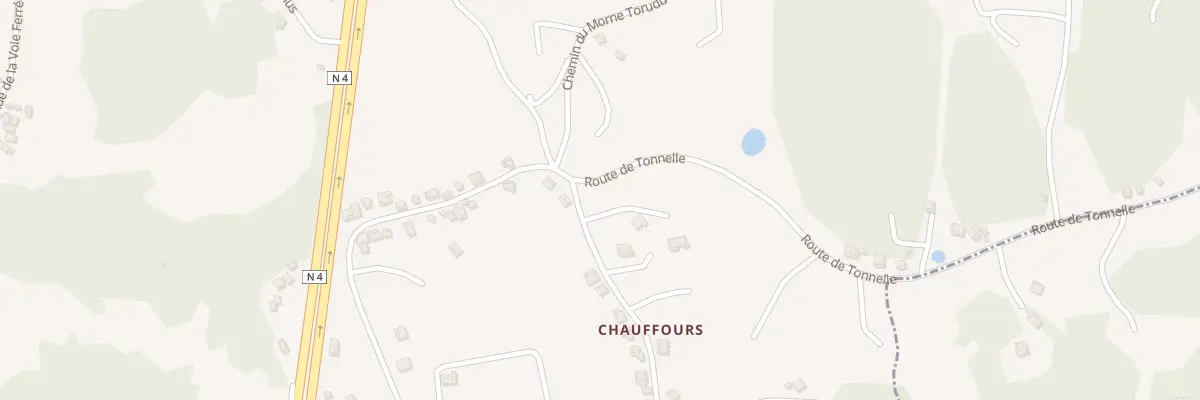 Plan de la Rue Thimote Gendrey aux Abymes
