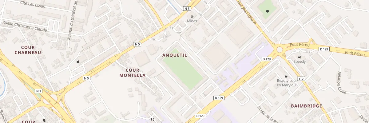 Plan du 8003 Cité Anquetil 3 aux Abymes