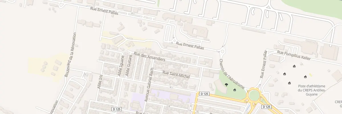 Plan du 19 Rue des Amandiers aux Abymes