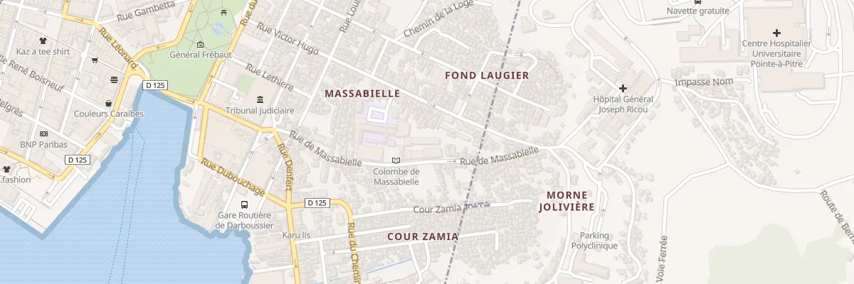 Plan du 26 Res Massabielle à Pointe-à-Pitre