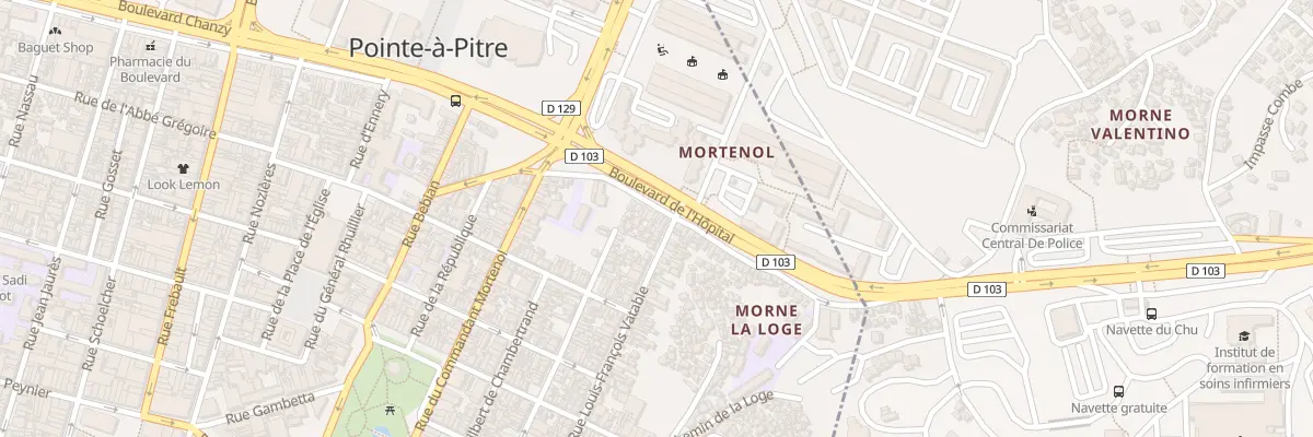 Plan du 45 Che des Petites Abymes à Pointe-à-Pitre