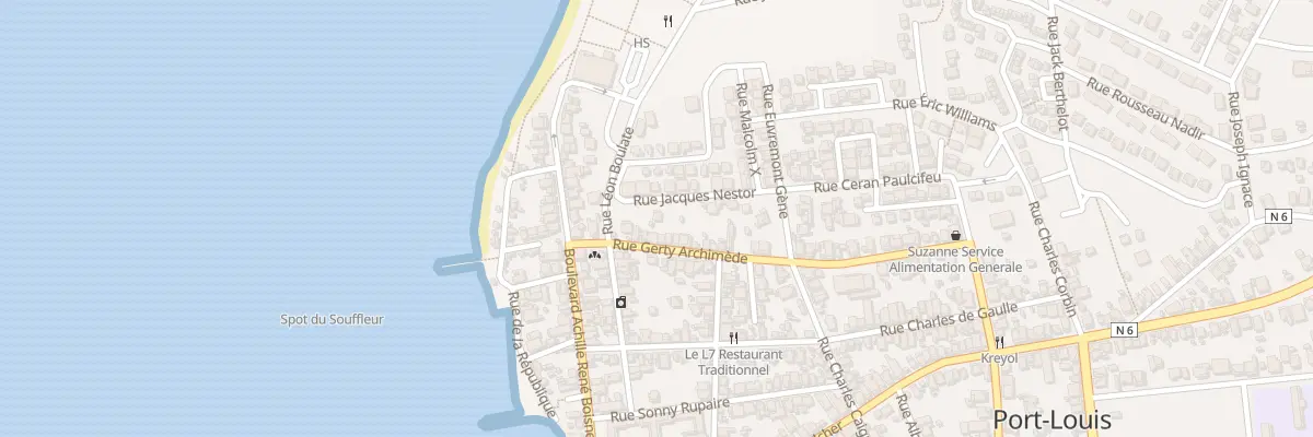 Plan du 9000 Cocoyer à Port-Louis