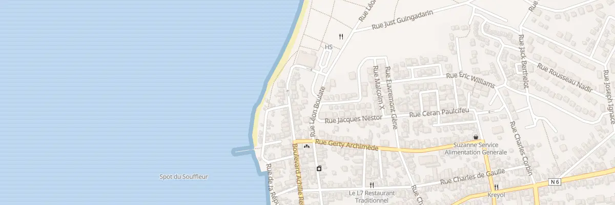 Plan du 3969 Rue du Souffleur à Port-Louis