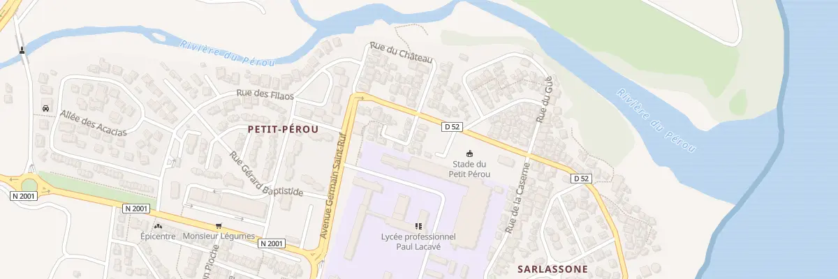 Plan du 31 Rue de la Parabole à Capesterre-Belle-Eau