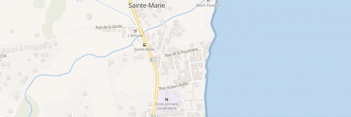 Plan du 116 Rue de la Poudrière à Capesterre-Belle-Eau