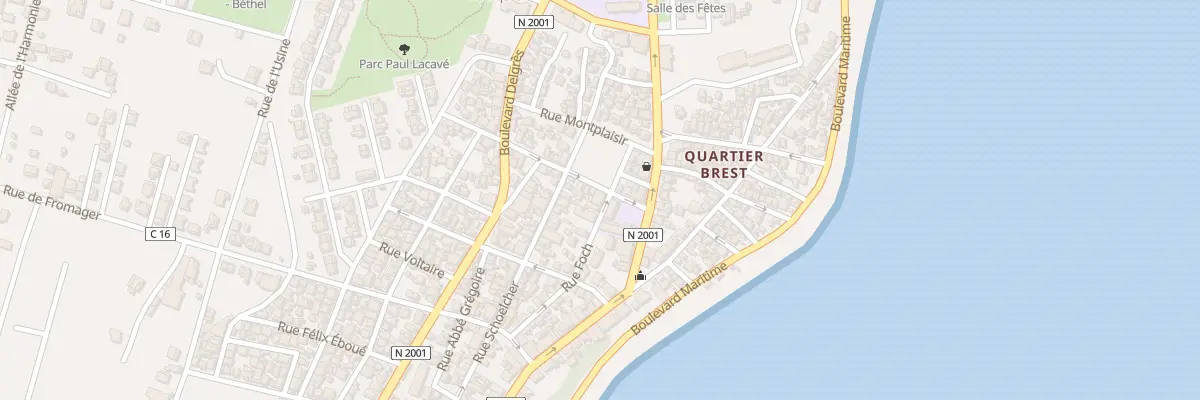 Plan du 191 Rue Foch à Capesterre-Belle-Eau