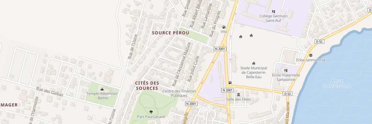 Plan du 17 Rue de l’Ancienne Mazure à Capesterre-Belle-Eau
