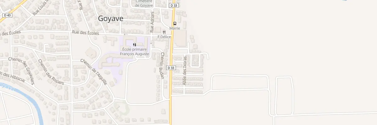 Plan du 5 Che Caraïbe à Goyave