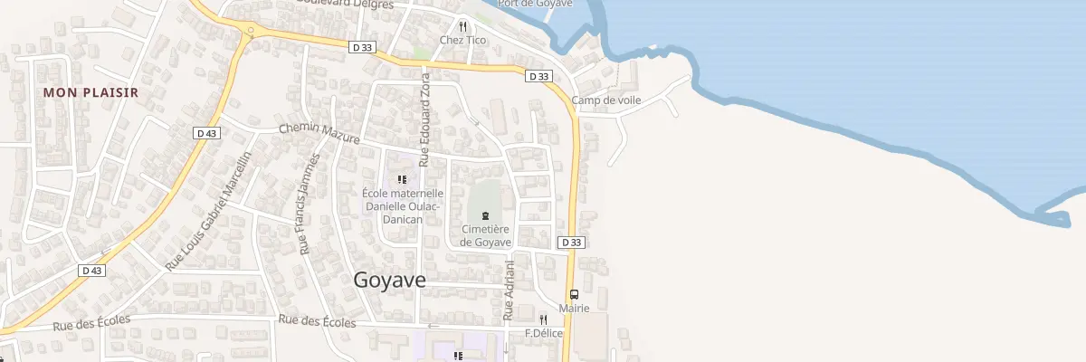 Plan du 29 Rue Eleuther Pétris à Goyave