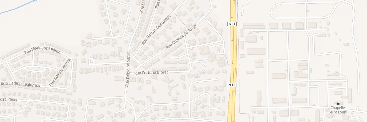 Plan du 32 Che de Fond Sarail à Baie-Mahault