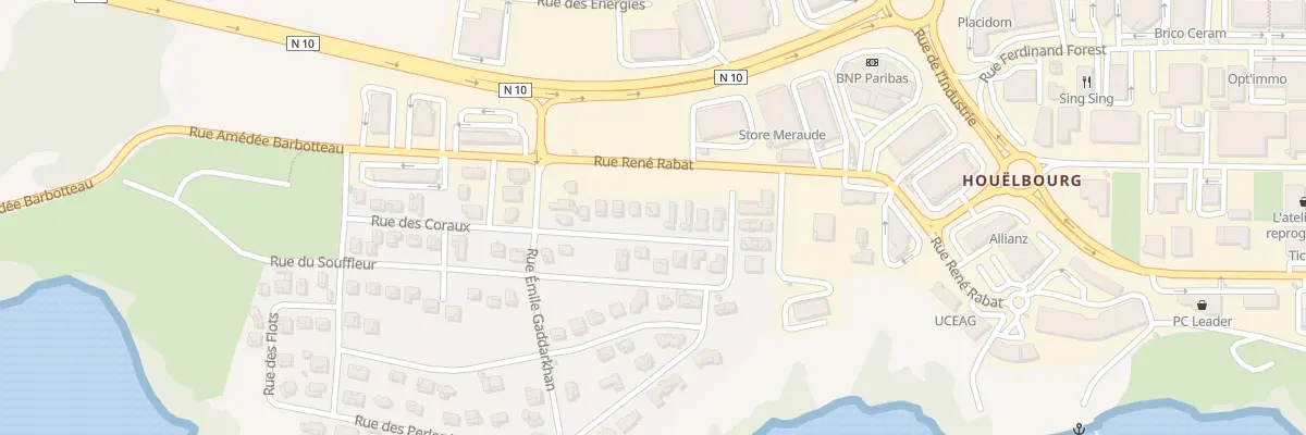 Plan du 37 Houelbourg à Baie-Mahault