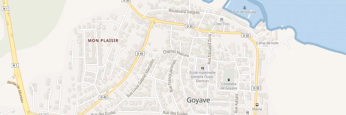 Plan du 229 Rue Francis Jammes à Goyave
