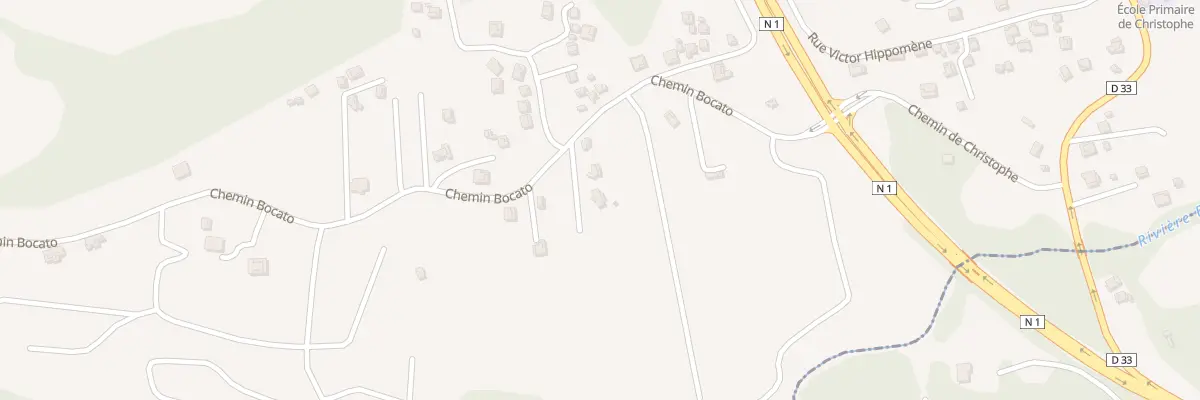 Plan du 341 Che Bocato à Goyave