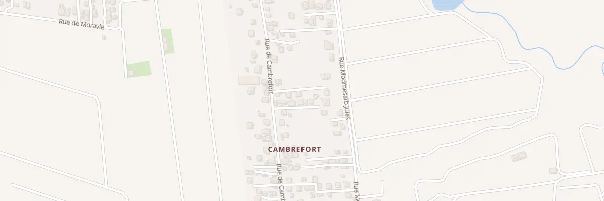 Plan du 798 Rue de Cambrefort à Capesterre-Belle-Eau