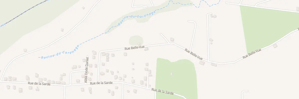 Plan du 1785 Rue Belle Vue à Capesterre-Belle-Eau