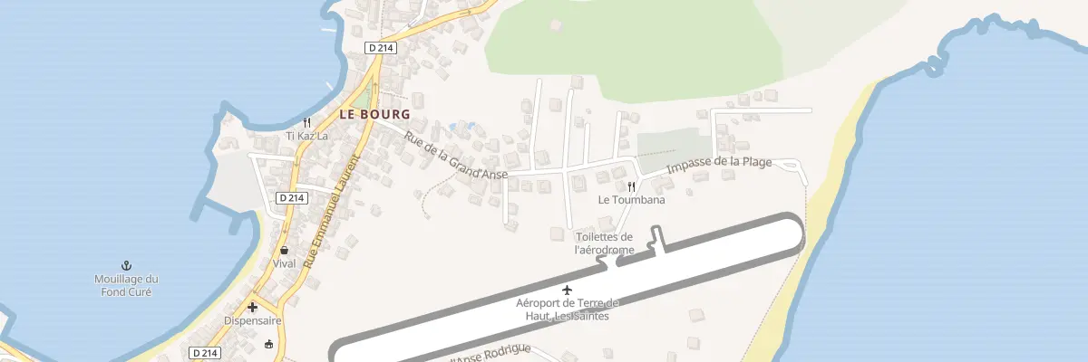 Plan du 240 Rue de la Grand Anse à Terre-de-Haut