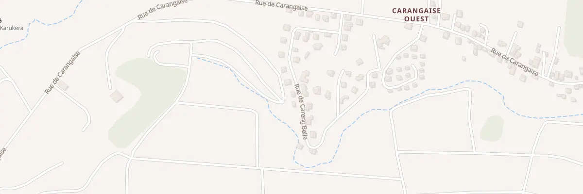 Plan du 2513 Rue de Carangaise à Capesterre-Belle-Eau