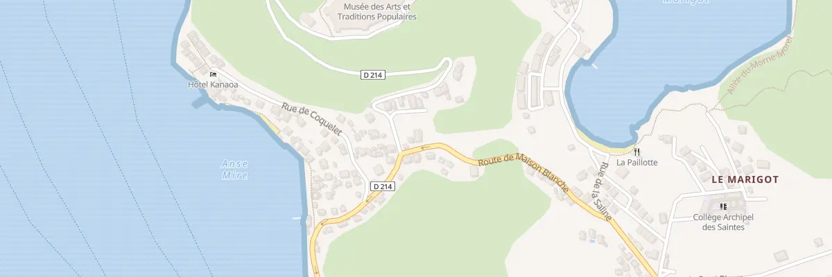 Plan du 30 Rte du Fort Napoleon au Gosier